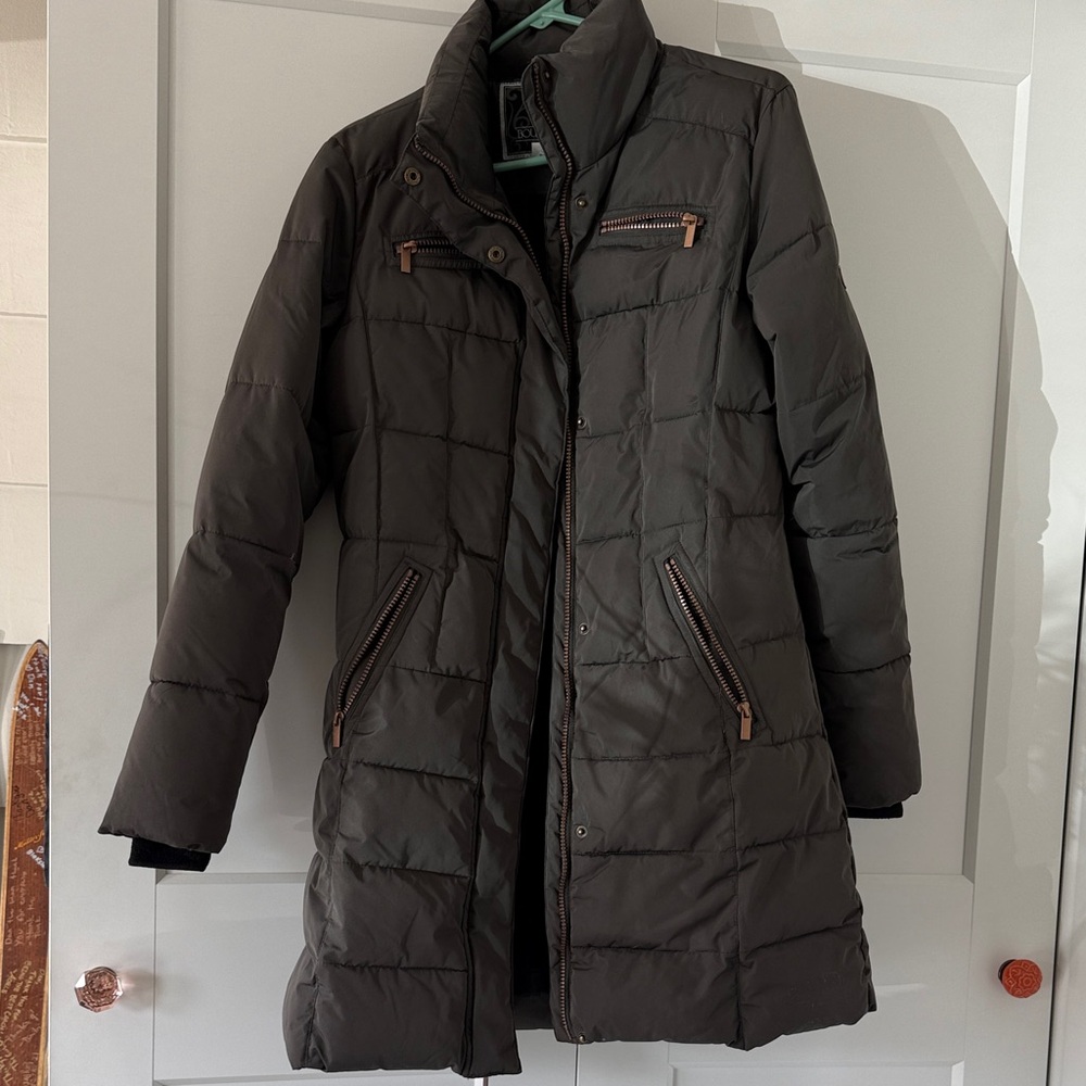 Boulder Gear Women's Brown  Quilted Puffer Coat, no Hood